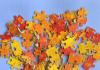 Поделки из листьев для детского сада на тему осень